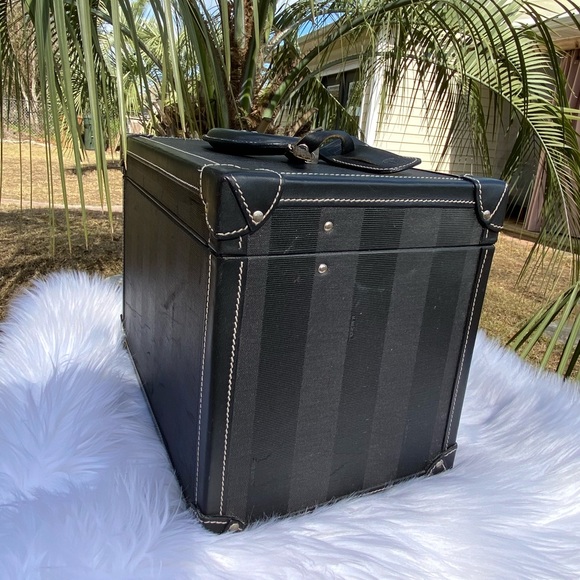 Fendi Train Case, RARE Vintage🧳Travel🧳Italy🇮🇹 - Picture 12 of 16